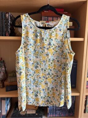 LC Lauren Conrad Floral Tank